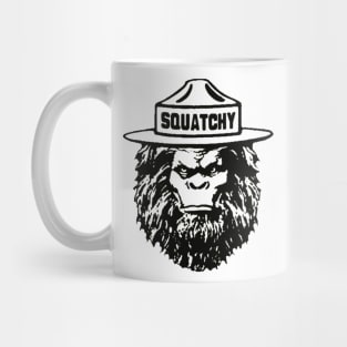 the bigfoot ranger squatchy Mug